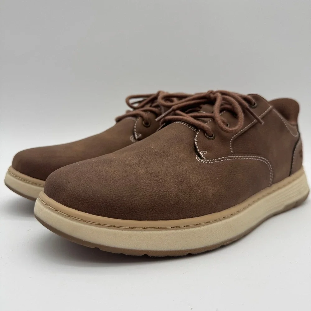 Skechers Hands Free Swift Fit Brown Casual Shoes‎ Men's Size 10